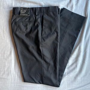 Dark Grey Banana Republic Slim Dress Pants